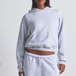 SKIMMS classic hoodie and straight leg pants tracksuit